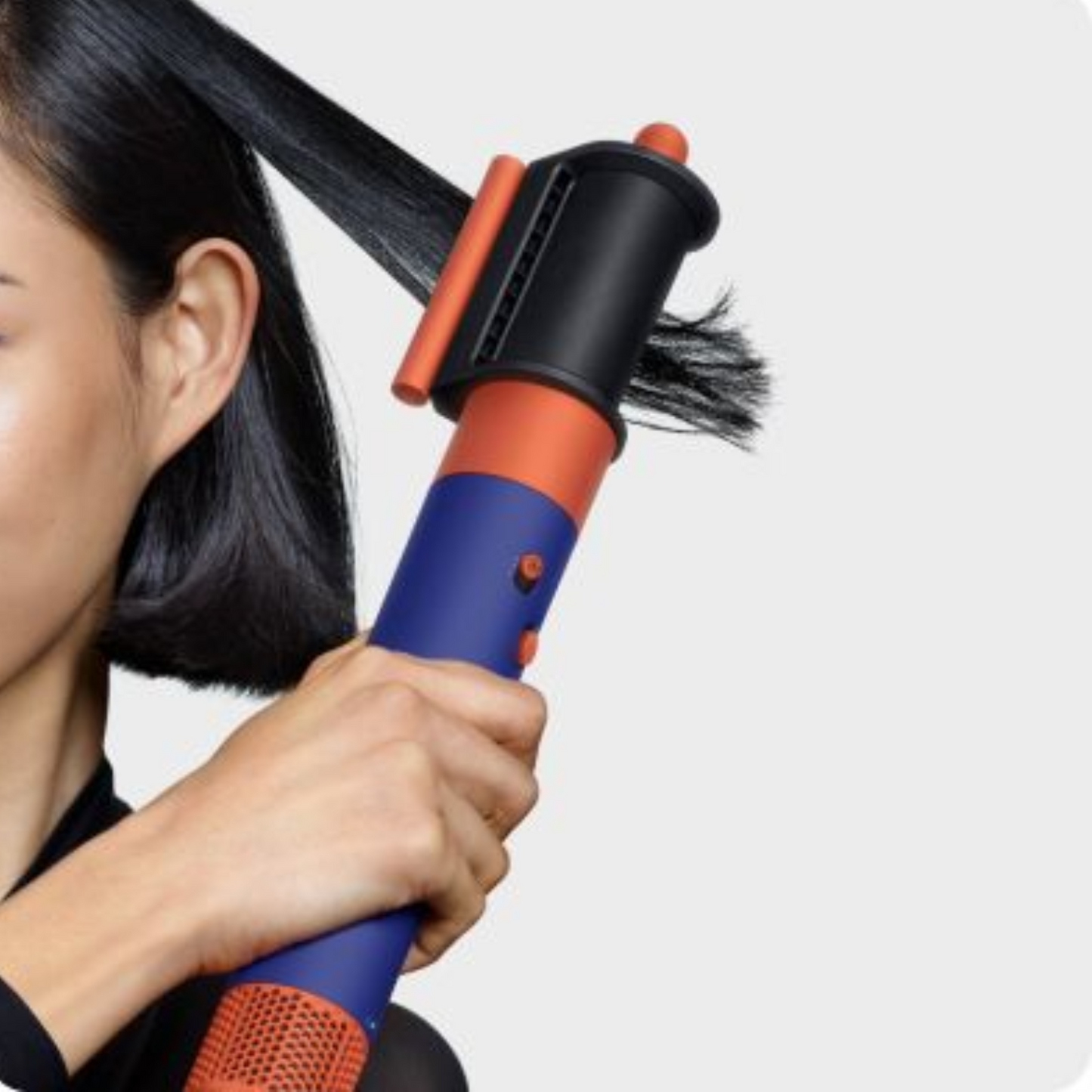 Dyson Airwrap i.d.™ – cheveux bouclés à frisés (Bleu Pervenche/Topaze)